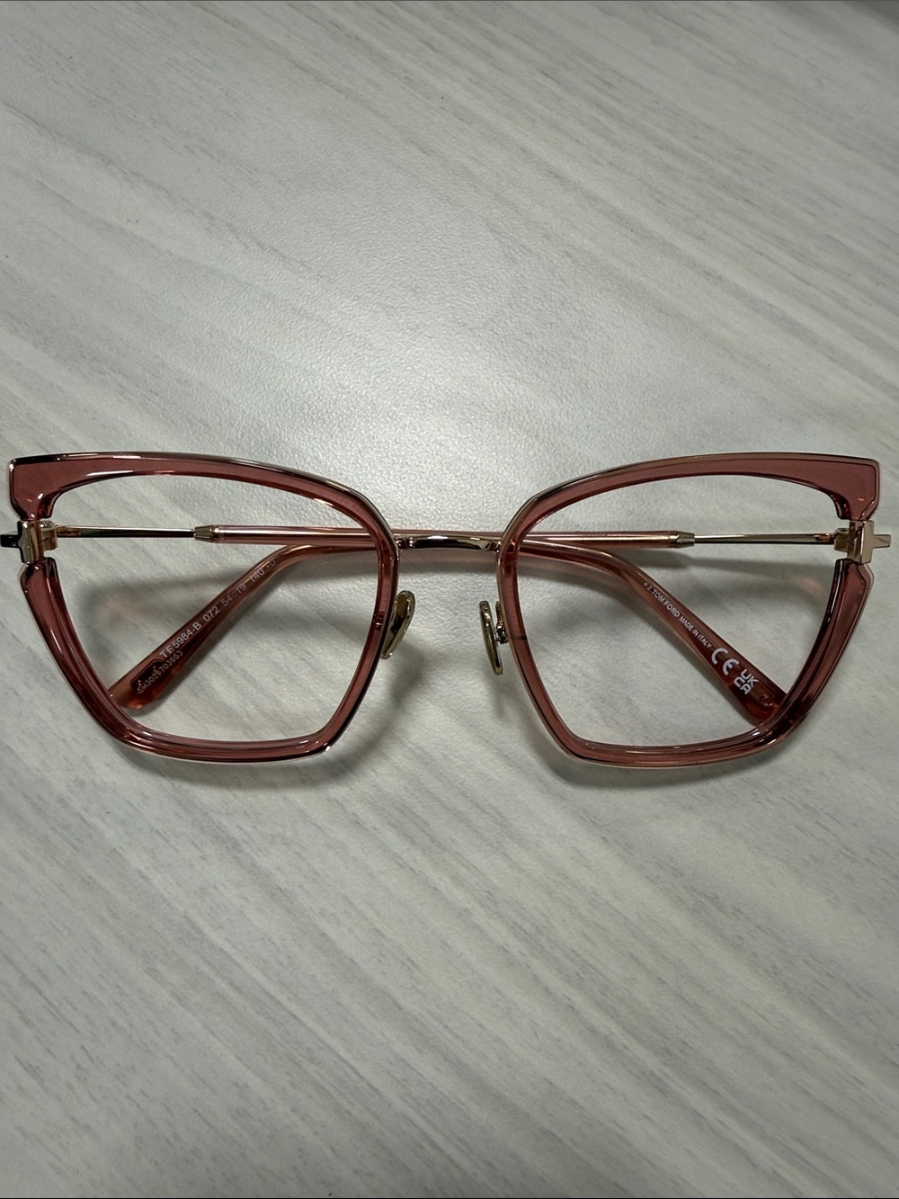 Tom Ford TF5984-B no lenses in frame